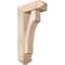 Ekena Millwork Westlake Arts and Crafts Smooth Bracket w/ Offset Brace, Douglas Fir, 5 1/2"W x 14"D x 26"H BKT0604X14X26WTL03SDF - alternate 1